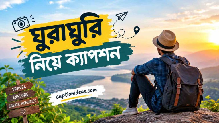 ঘুরাঘুরি নিয়ে ক্যাপশন: ভ্রমণের মুহূর্তগুলোকে আরও সুন্দর করে তুলুন