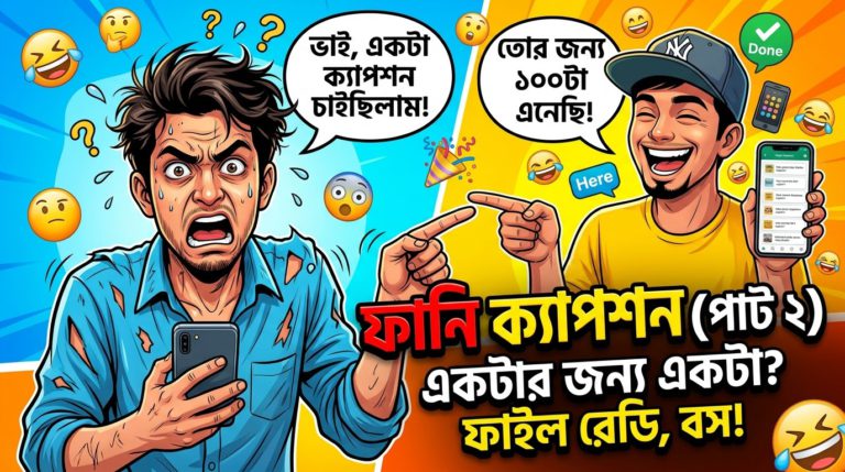 ফানি ক্যাপশন (পাট ২)