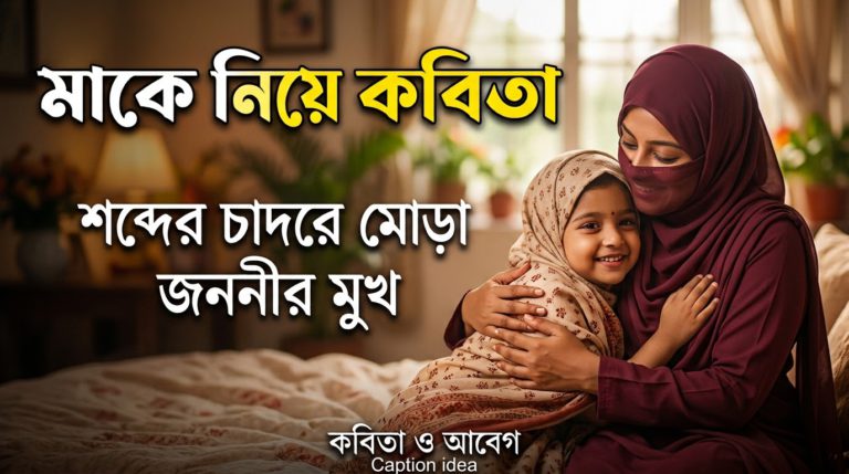 মাকে নিয়ে কবিতা: শব্দের চাদরে মোড়া জননীর মুখ