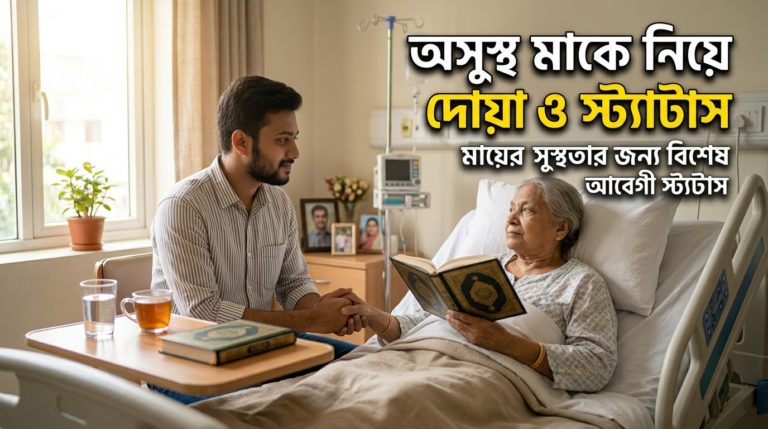 অসুস্থ মাকে নিয়ে দোয়া ও স্ট্যাটাস