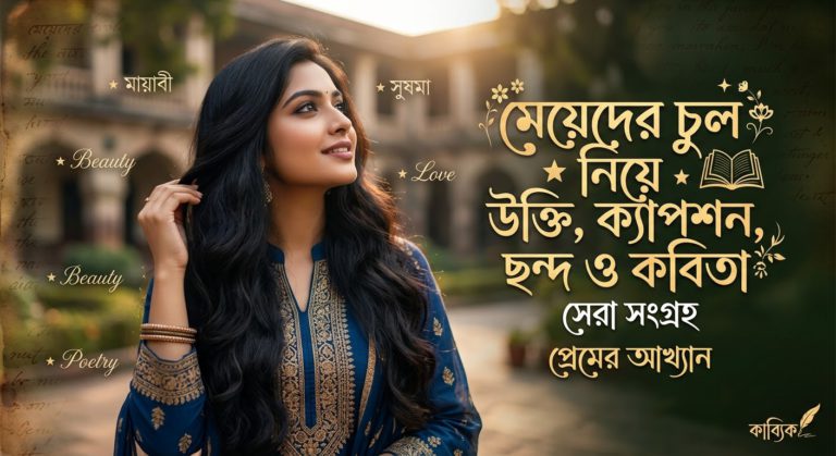 মেয়েদের চুল নিয়ে উক্তি, ক্যাপশন, ছন্দ ও কবিতা