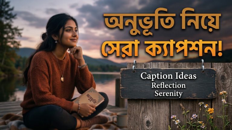 অনুভূতি নিয়ে ক্যাপশন