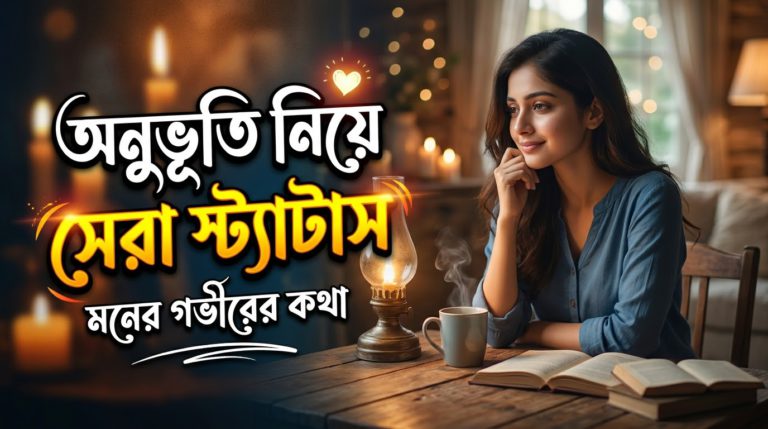 অনুভূতি নিয়ে স্ট্যাটাস