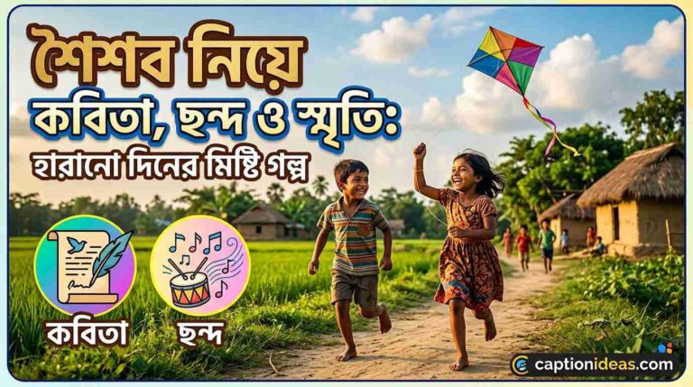 শৈশব নিয়ে কবিতা, ছন্দ ও স্মৃতি: হারানো দিনের মিষ্টি গল্প