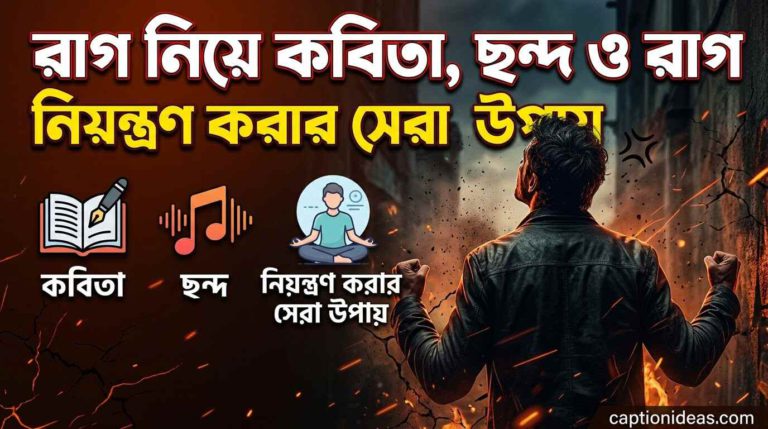 রাগ নিয়ে কবিতা, ছন্দ ও রাগ নিয়ন্ত্রণ করার সেরা উপায়