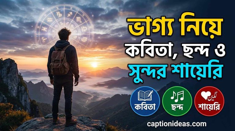 ১২৫+ ভাগ্য নিয়ে কবিতা,সেরা ছন্দ ও সুন্দর শায়েরি