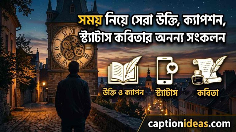 ৪১৪+সময় নিয়ে সেরা উক্তি, ক্যাপশন স্ট্যাটাস ও কবিতার অনন্য সংকলন