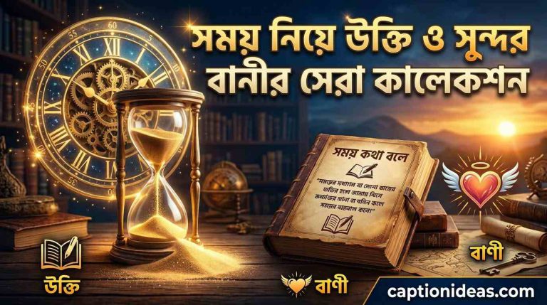 ৪১৯+সময় নিয়ে উক্তি ও সুন্দর বাণীর সেরা কালেকশন