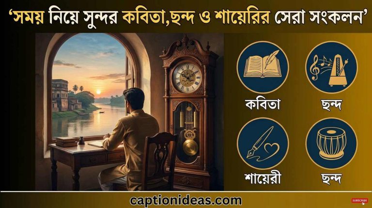 ২১৯+সময় নিয়ে সুন্দর  কবিতা,ছন্দ ও শায়েরির সেরা সংকলন